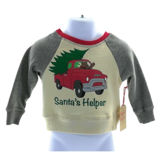 Magical Season Other - Magical Season Boys Christmas Sweatshirt 24M Multicolor Holiday NWT